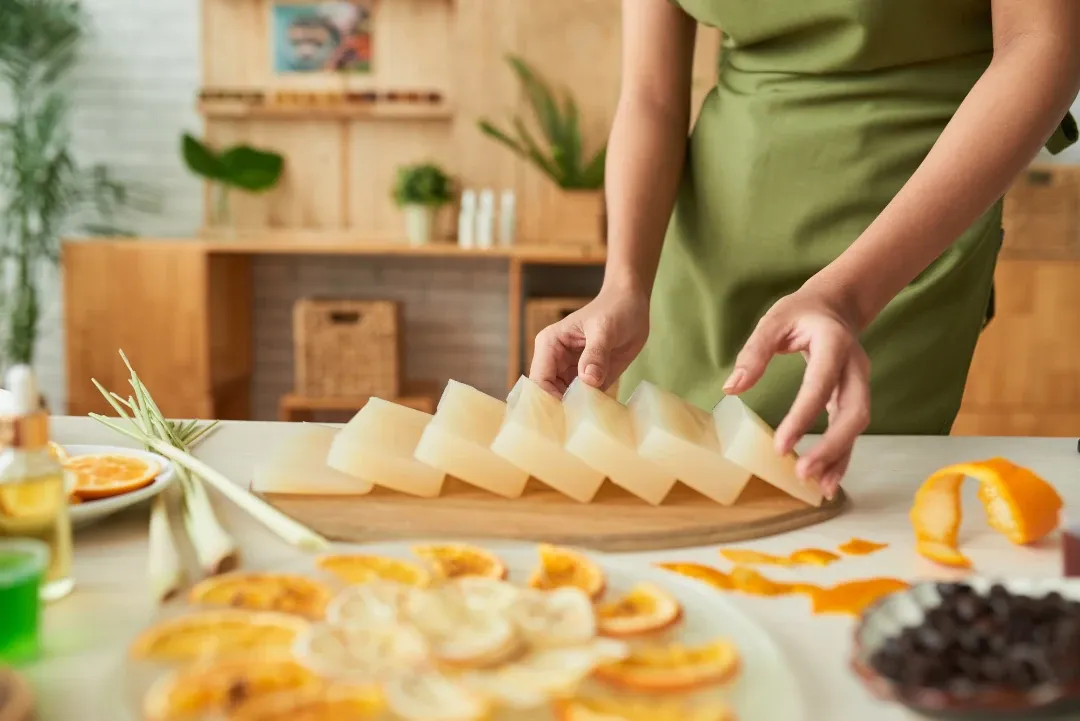 Jabones de glicerina con ingredientes naturales