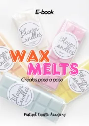 Portada del eBook: Wax Melts, créalos paso a paso